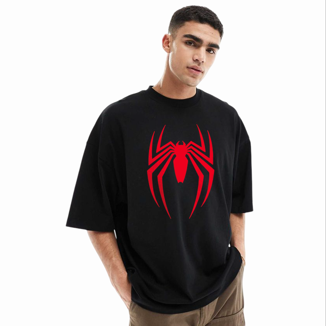Men's Stylish spiderman Drop Shoulder